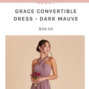 Birdy Grey Bridesmaid Dress NWT